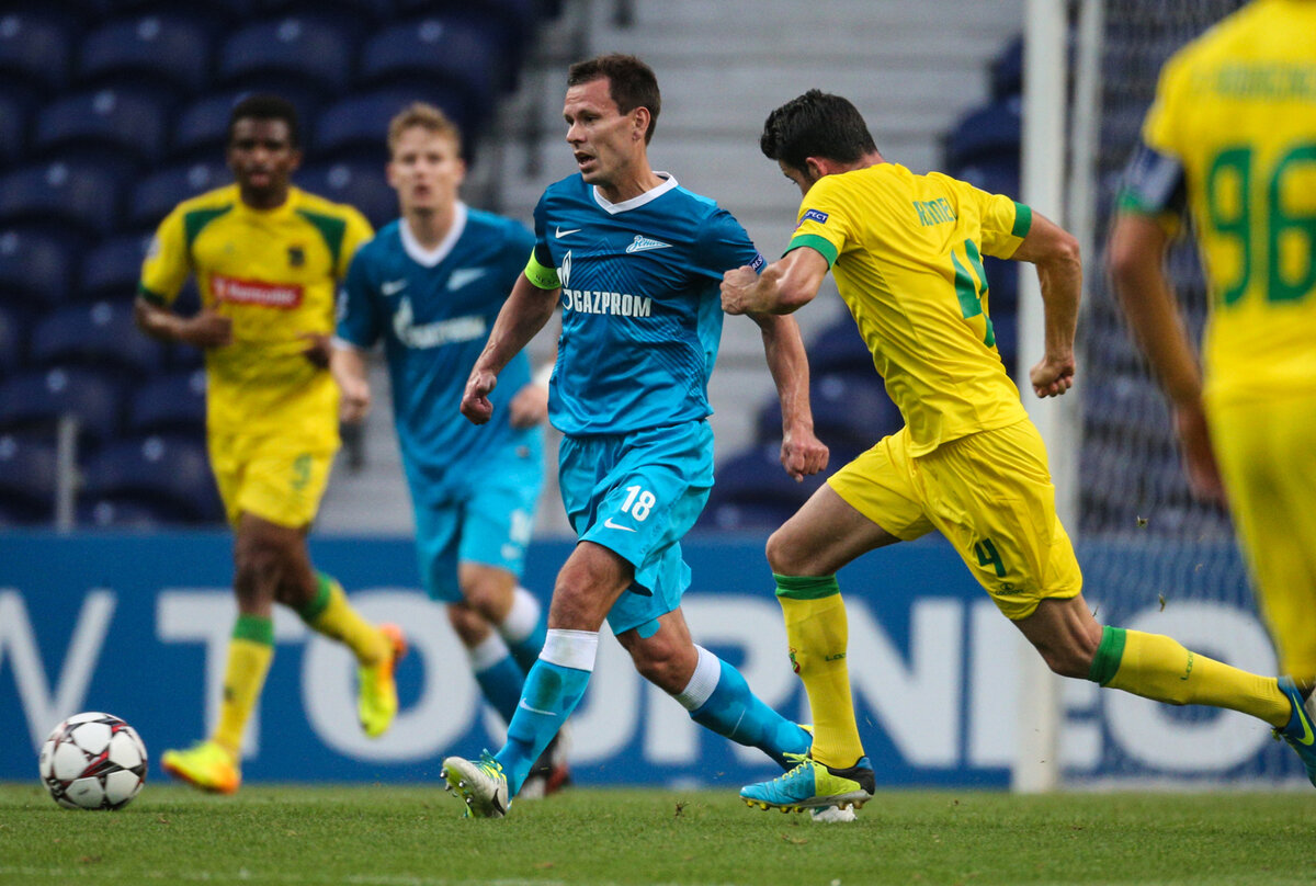 4-й квалификационный раунд ЛЧ. Пасуш Де Феррейра - Зенит