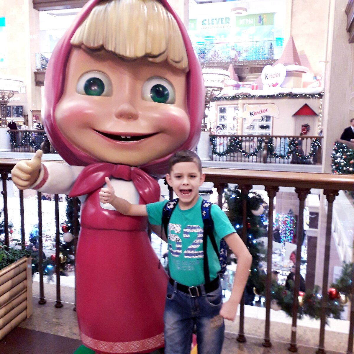 Прохор в ТЦ на Лубянке