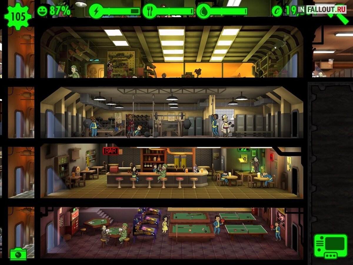 Как использовать чертежи в fallout shelter