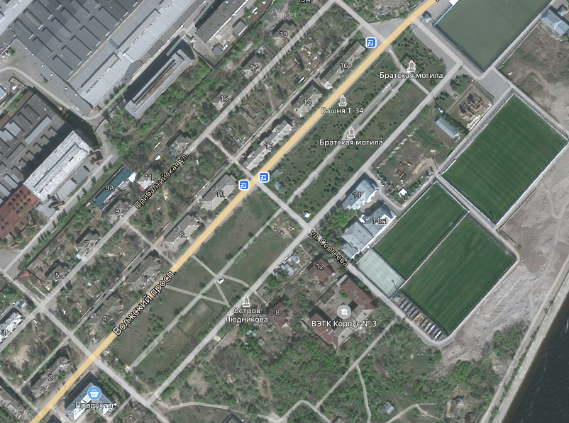 Скриншот с сервиса Яндекс.Карты