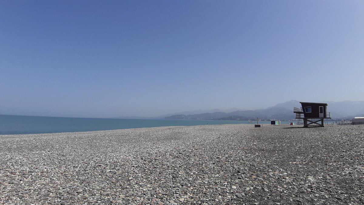 Батуми. Пляж, цветы, бульвар