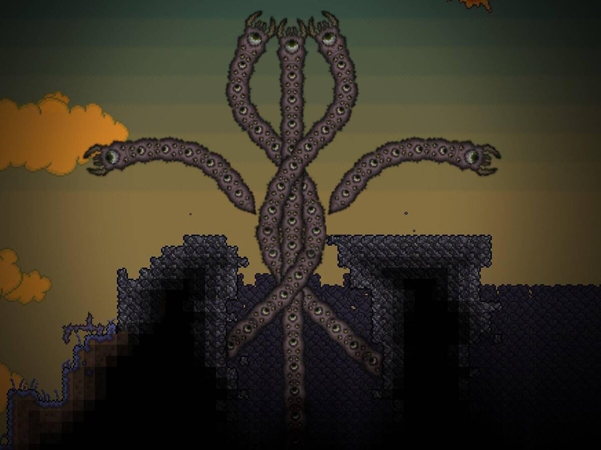 Terraria как призвать пожирателя миров фото 70