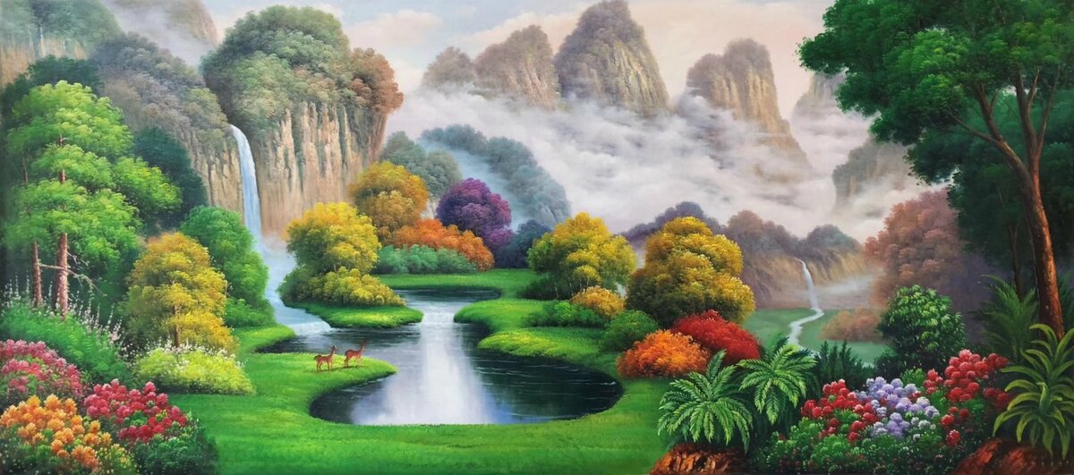 Сад Эдемский вполне мог быть таким