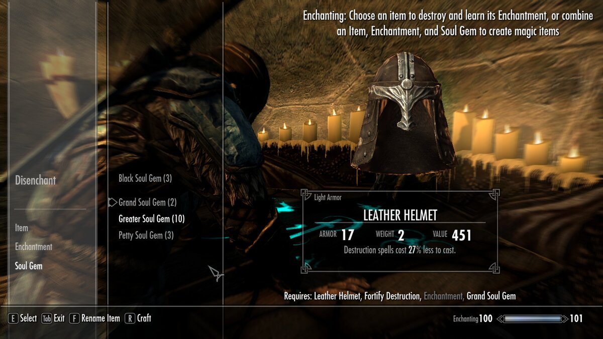 Хотя и без максимальной раскачки стоимость заклинаний можно полностью устранить — правда, понадобятся 4 предмета вместо трёх.