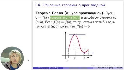 Основные теоремы дифференцирования: теоремы Ролля, Лагранжа и Коши и правило Лопиталя.