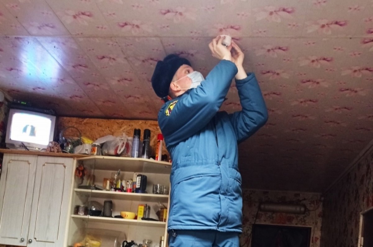    В Тверской области пожарная сигнализация помогла спасти жизни 22-х детей