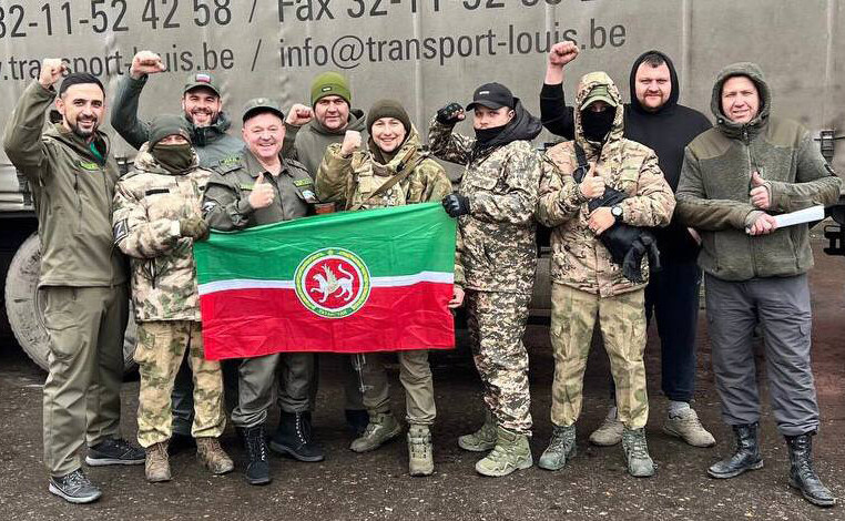 ​Эдуард Шарафиев выразил слова благодарности Президенту республики за всестороннюю поддержку добровольцев и мобилизованных. Фото: t.me/EduardSharafiev