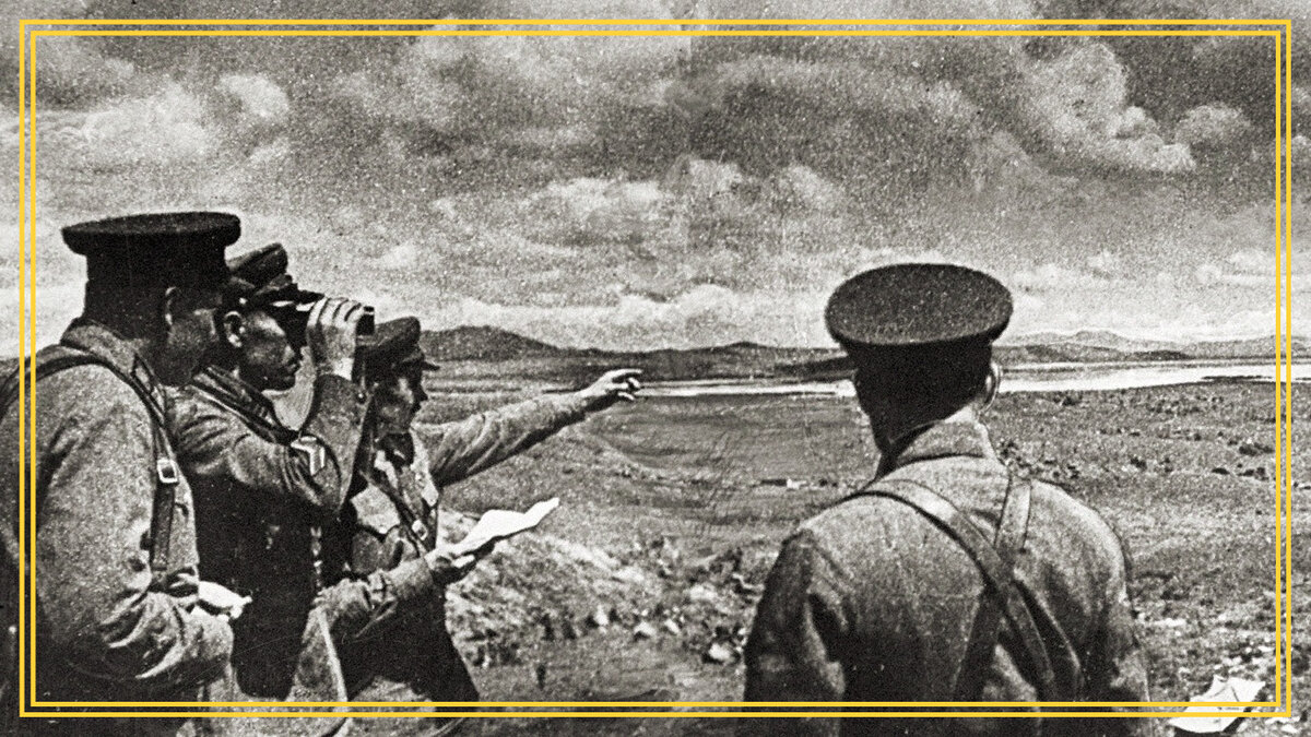 Во время подготовки к боевым столкновениям на озере Хасан. Яндекс картинки