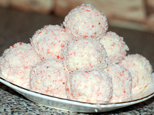 Рафаэлки из сыра с чесноком