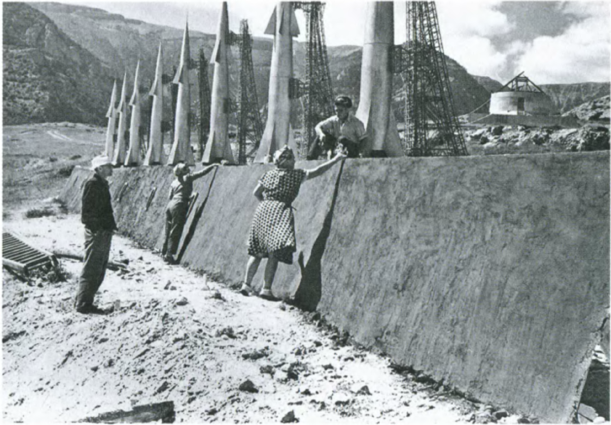 Создание макета космодрома