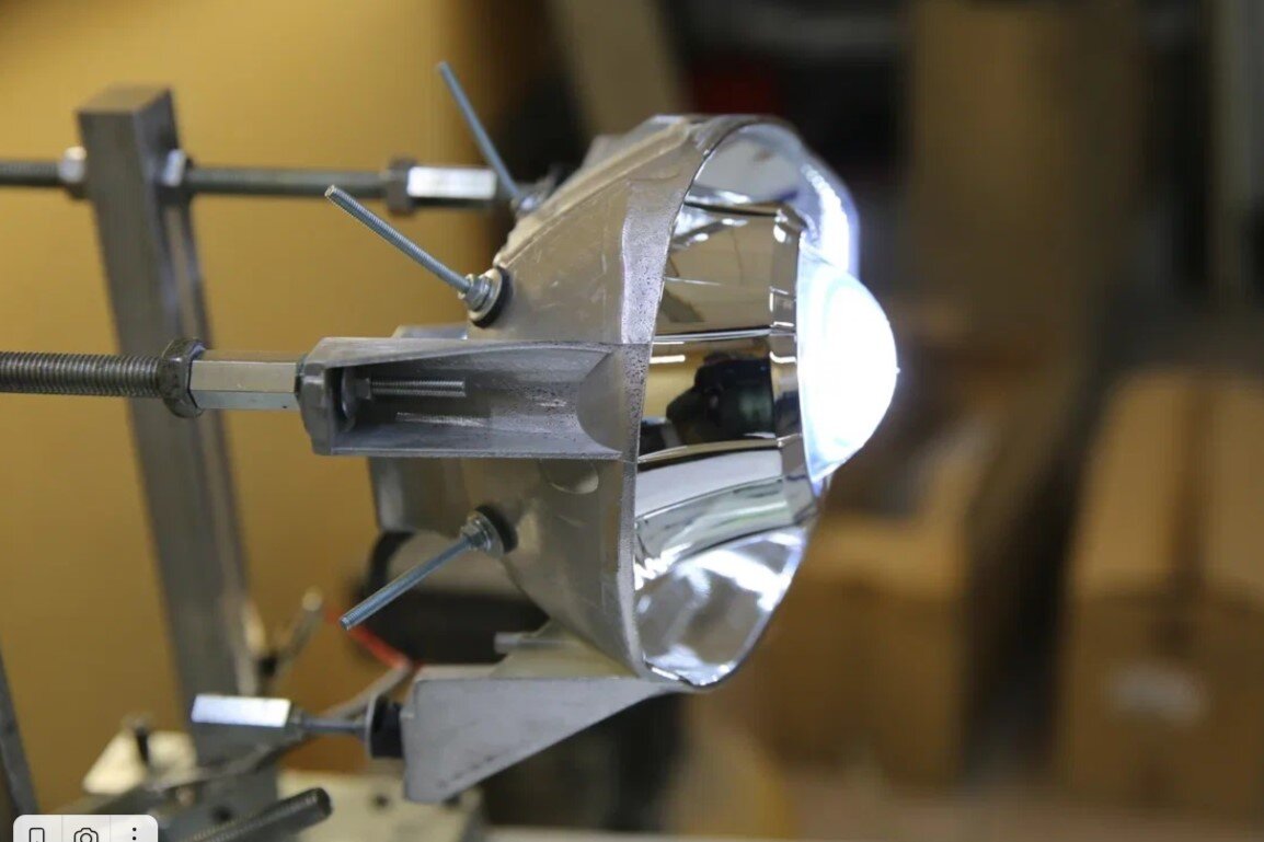 Установка модуля на шпильку.  