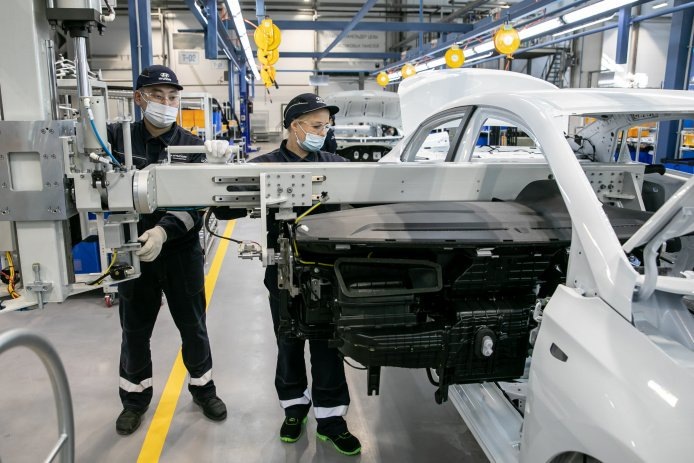    Hyundai Trans Kazakhstan в 2022 году работал с перебоями из-за отсутствия российских комплектующих.Hyundai