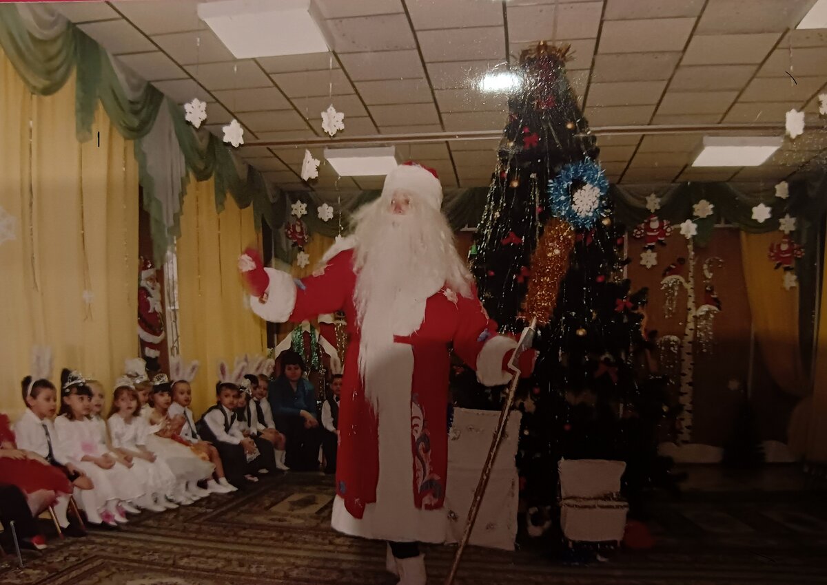 Вот такой я Дед Мороз.