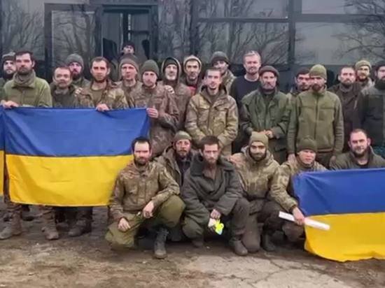     Пленные украинские военные. Фото: Офис президента Украины.