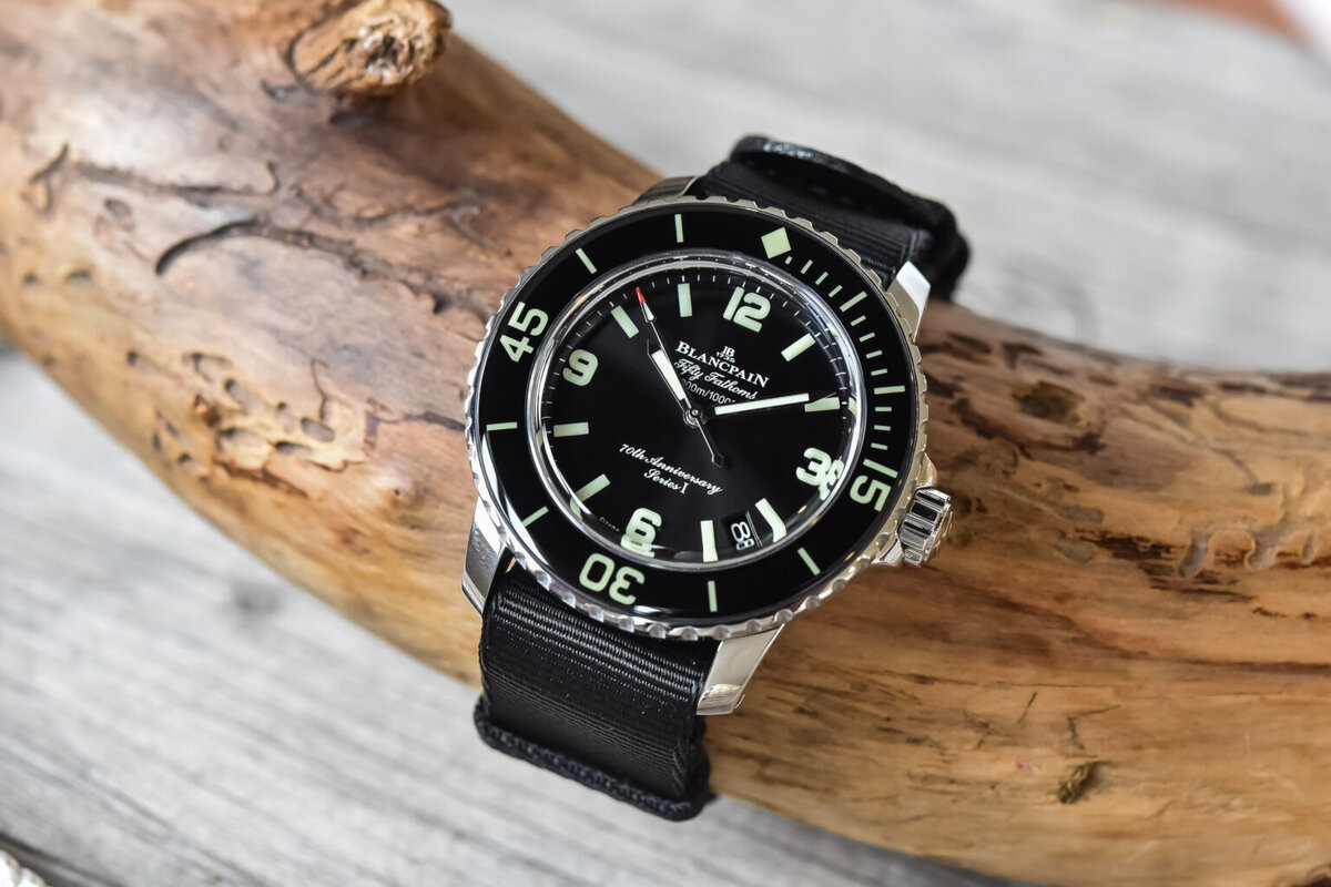 Blancpain fifty fathoms 42mm best sale