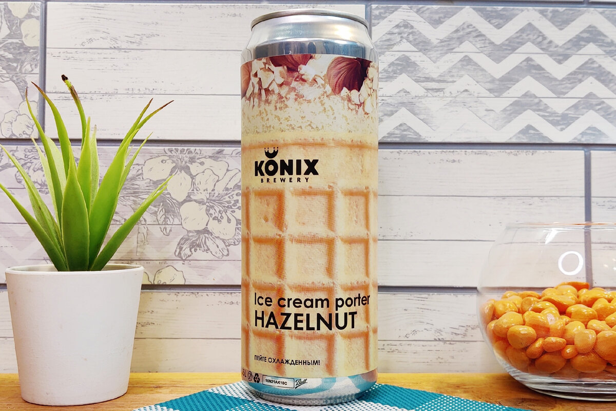 Konix Ice Cream Porter Hazelnut