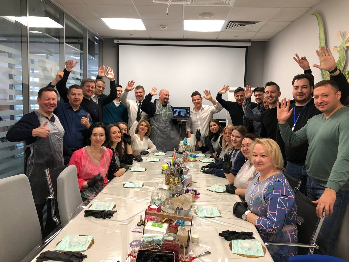 Мастер-класс на корпоратив.