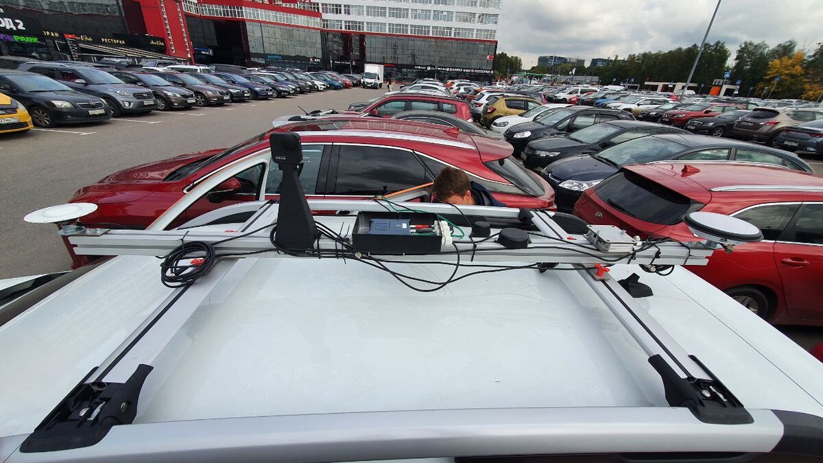 Автомобиль для мобильного сканирования