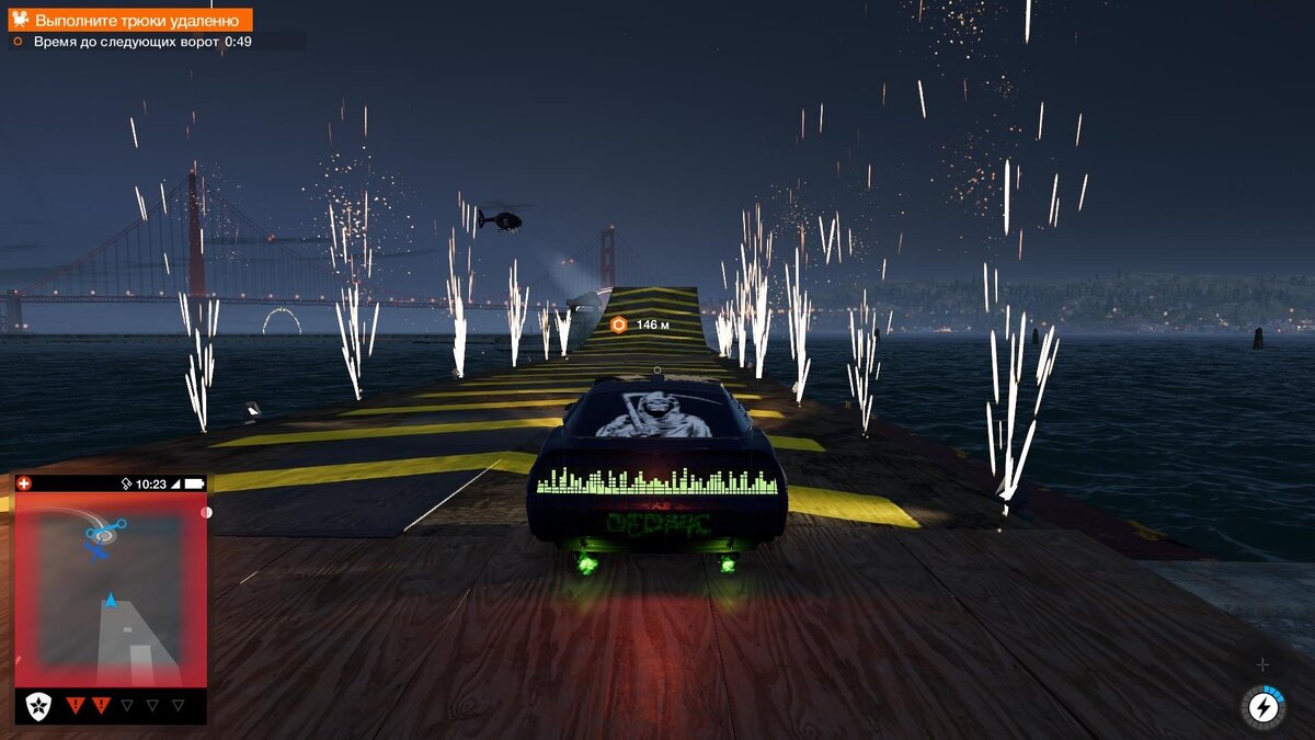 Вот то место, которое я никак не могла пройти   Скриншот из игры Watch Dogs 2