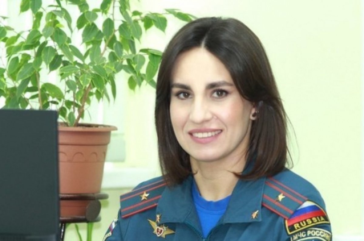    «Краса в погонах» - сотрудник ГУ МЧС по Томской области Елена Воробей