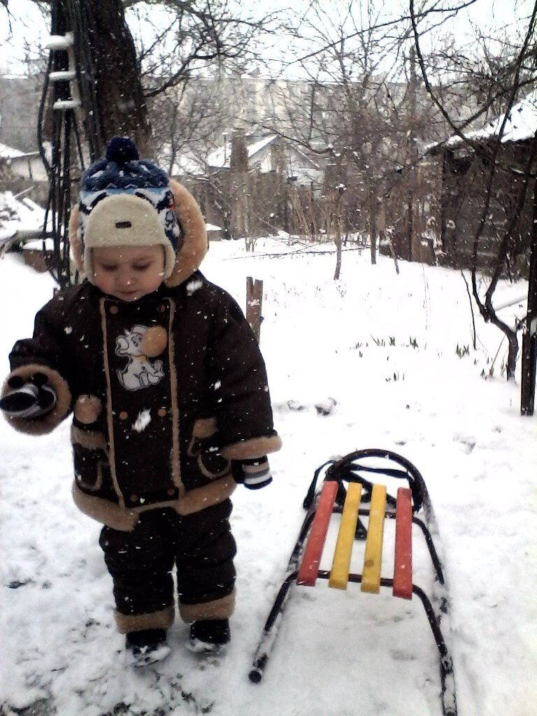 Феодосия.Зима 2015 год.Мой Ярик.