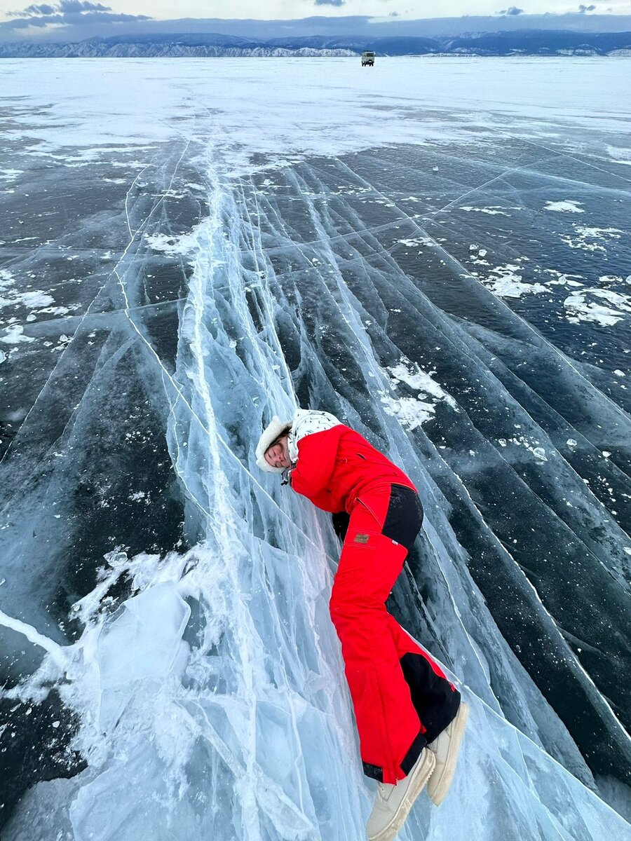 озеро байкал в феврале