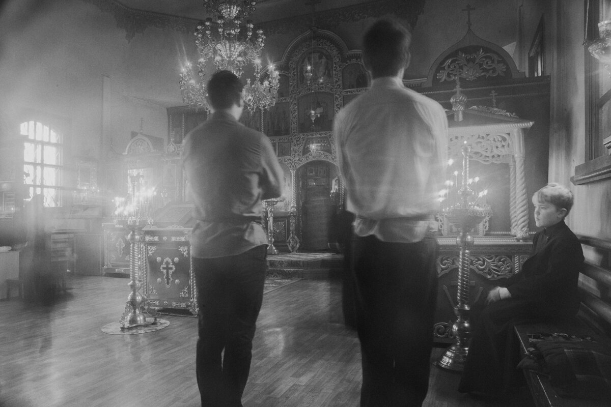 Во время службы в храме Рождества Иоанна Предтечи, 2021 Фото: Федор Телков