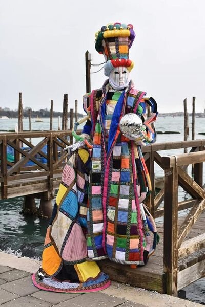 Несколько фрагментов Карнавала Венеции в 2023 г


