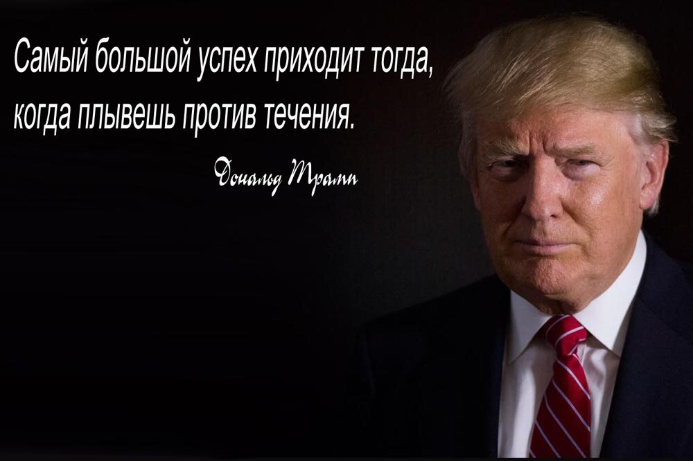 С трампом обсуждали бизнес план