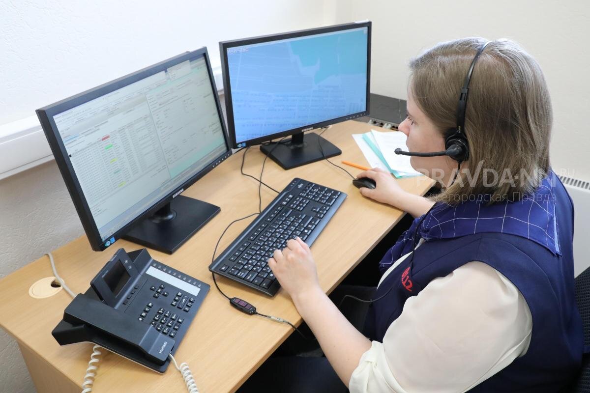    Ежедневно Центр принимает около 200 звонков Анастасия Красушкина