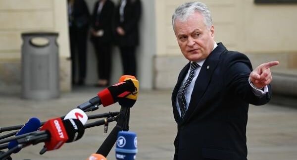 Президент Литвы Гитанас Науседа📷
