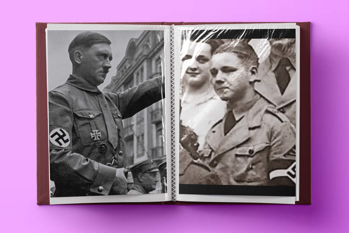 Гитлер и его племянник Хайнц, Google картинки