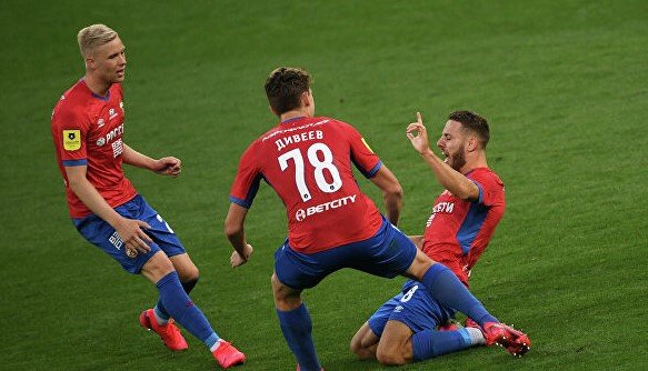 После 27 туров ЦСКА занимает 3 место в турнирной таблице РПЛ