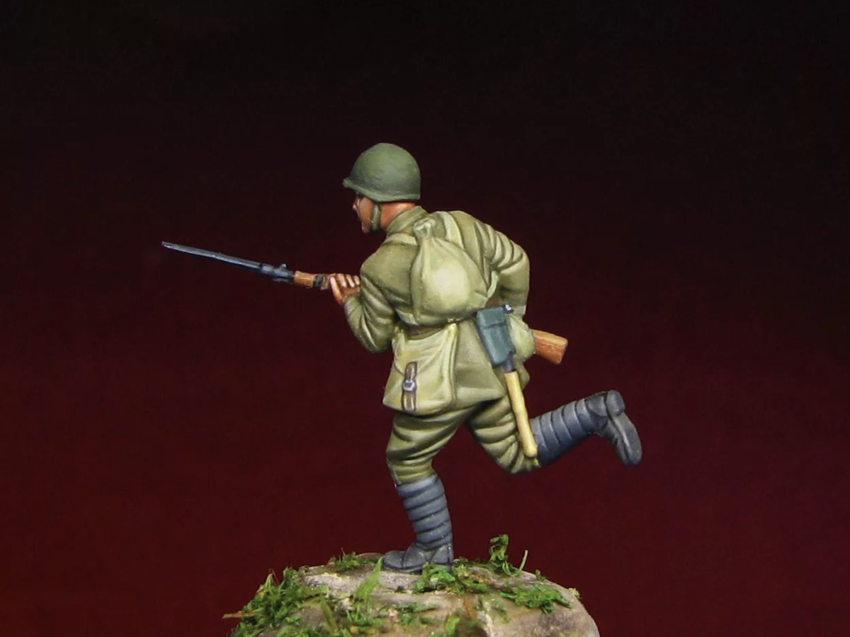 роспись миниатюры 1/35. покрас гипсовых фигур\. фигурки 1 35. крашеная фигурка из гипса. покраска солдатиков 1/72 звезда.