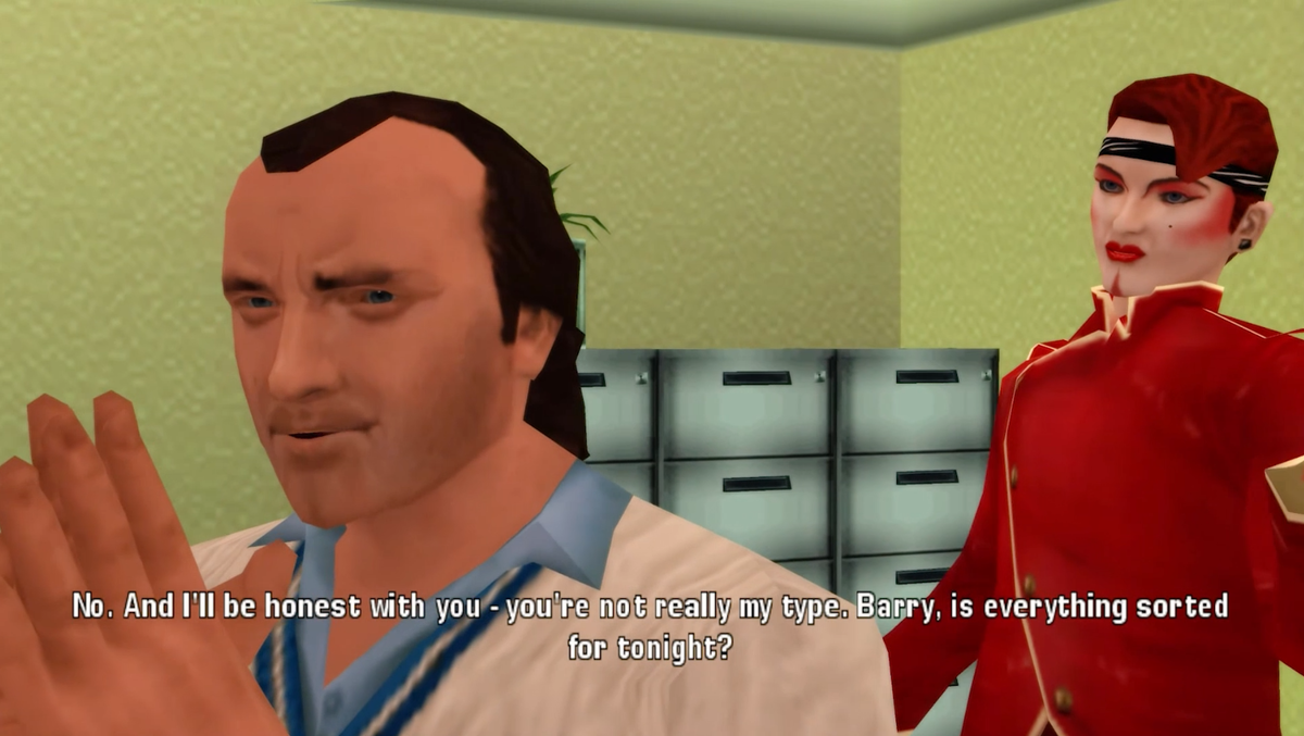 Филл Коллинз и Дэнни.