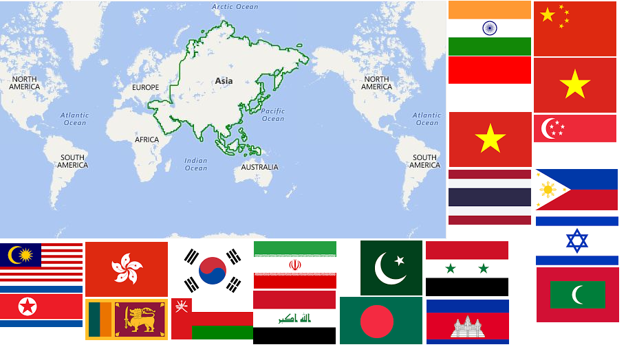 Ис страны. Northern Asia Countries. Непризнанные государства Азии на карте. Экзотические страны Азии. Countries in Asia