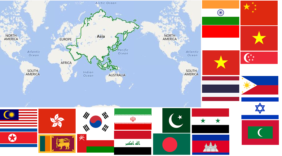 Northern Asia Countries. Непризнанные государства Азии на карте. Экзотические страны Азии. Countries in Asia. Страны азиатских игр