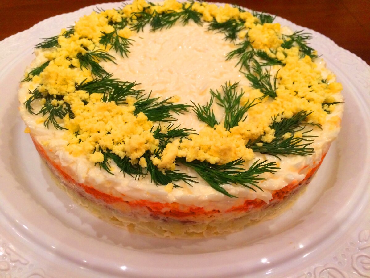 Яркая и красивая подача 