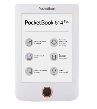 Электронная книга PocketBook 614 Plus White