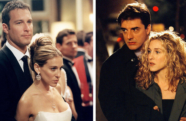 Лучший любовный треугольник 90-х. Кадры из сериала «Секс в большом городе»