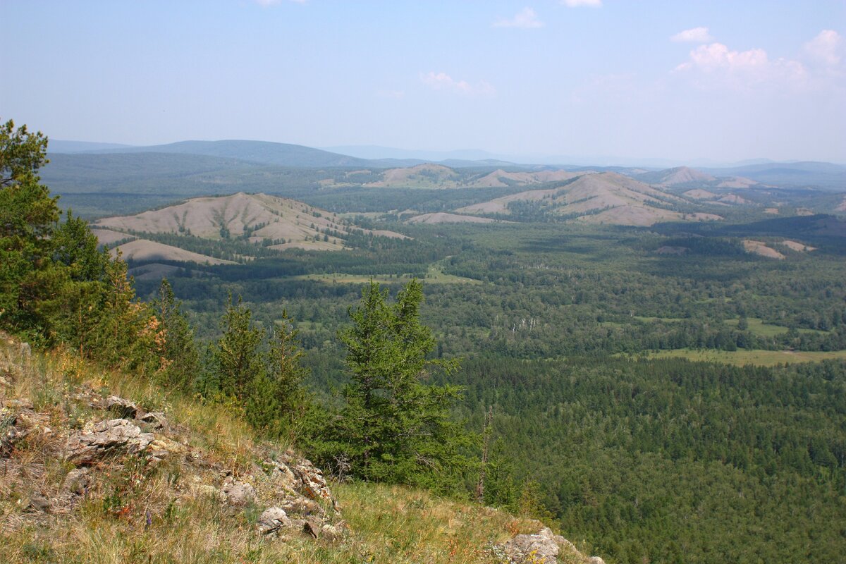 Вид с хребта