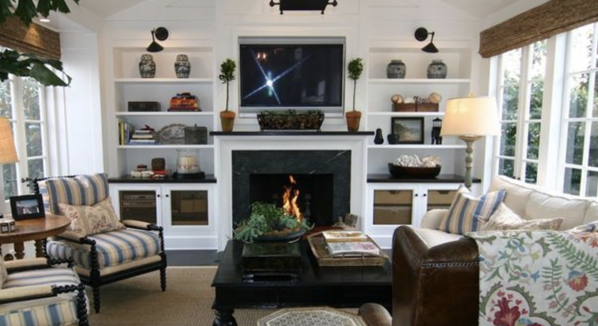 Симметричный декор.