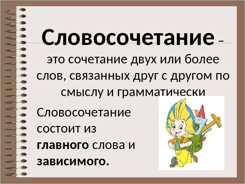 Презентация предложение и словосочетание 5 класс