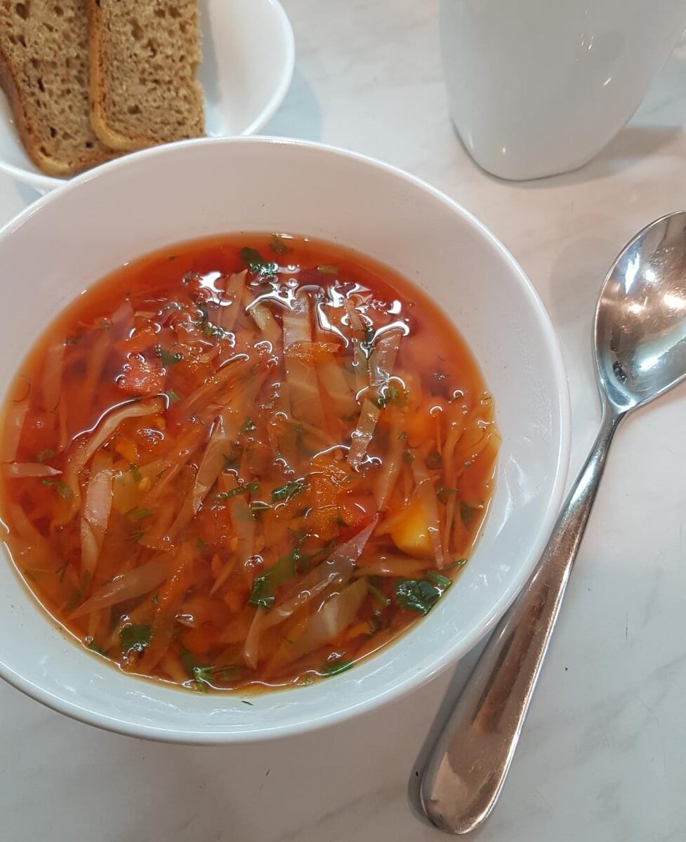 Вегетарианский борщ