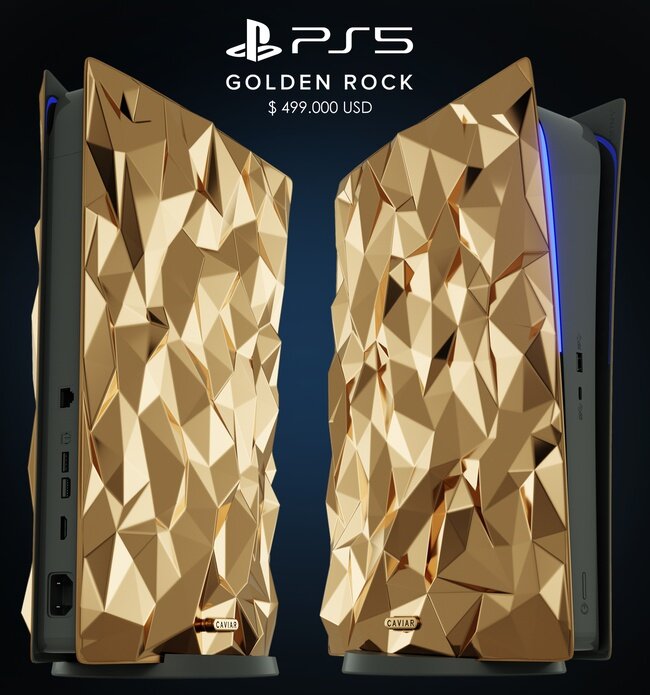 Sony PS5 Golden Rock van Caviar