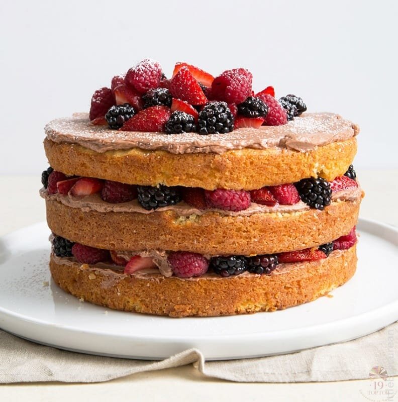 Бисквитный торт