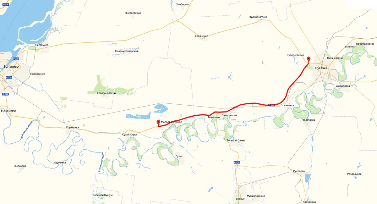 Покажи на карте балаково. Балаково Пугачев карта. Показать маршрут на карте Балаково-Пугачев.