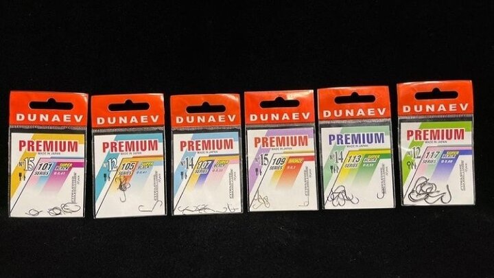 Полная линейка крючков серия PREMIUM