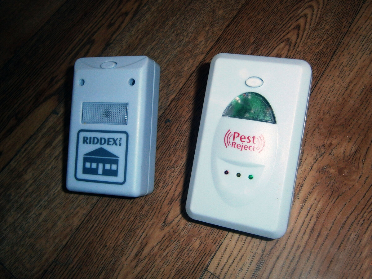 Отпугиватели грызунов, которые я использовала.