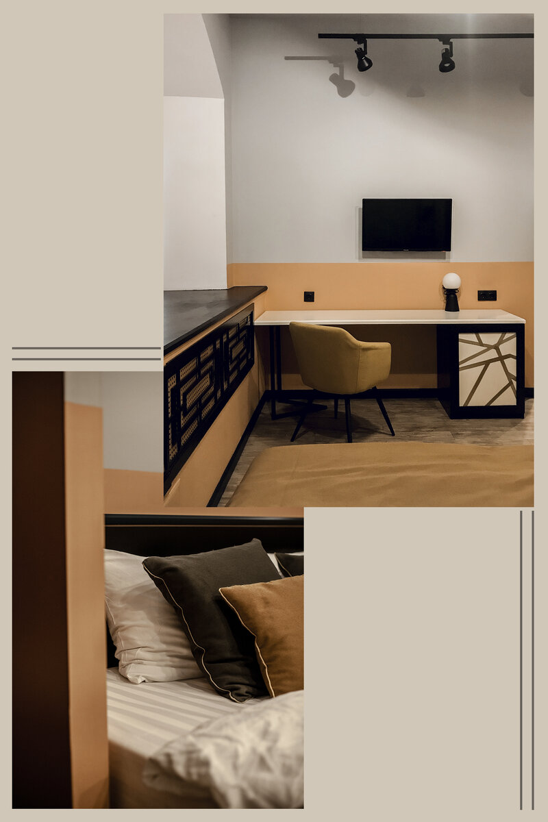 Интерьер номера отеля Karelinn, Санкт-Петербург  